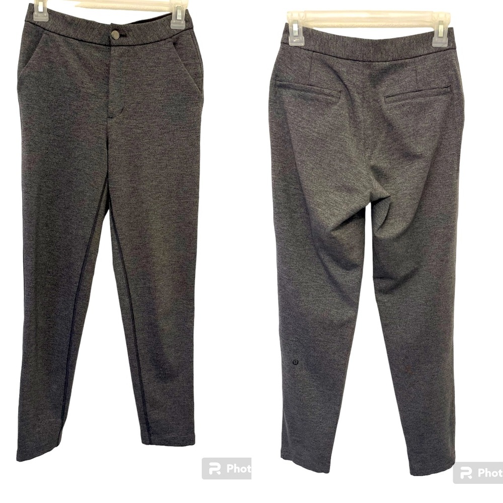 Lululemon Pants With Zip Pockets Size 2 Grey
